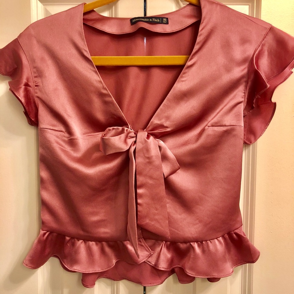 Abercrombie and Fitch silk blouse